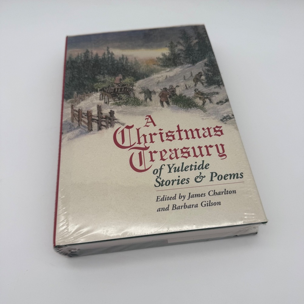 A Christmas Treasury of Yuletide Stories & Poems Hardcover vintage nostalgia